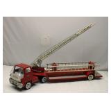 Vintage Tonka Ladder Fire Truck Pressed Steel Toy