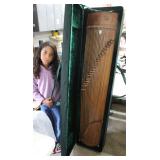 Vintage Chinese plucked Zither Guzheng