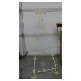 Iron Metal Painted Easel 55"T 24"W