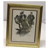 lithograph print "Truly Feminine" Harrison Fisher