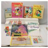 Vintage Disney Books & Collectibles Lot