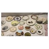Vintage Porcelain Assorted Plates Lot