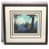 Lionfish Print Artiest Signed 18.5" x 17