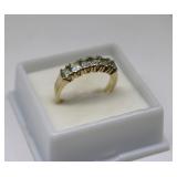 14K Gold Tourmaline Ring