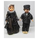 Vintage souvenir costume dolls 24" Tall