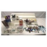 Jewelry Making Tools & Glass Beads Lot