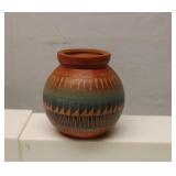 Navajo Pottery Vase Signed