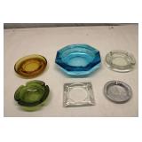 Mid Century Ash Trays Lot