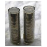 1959 Un Circulated Nickles 2 Rolls
