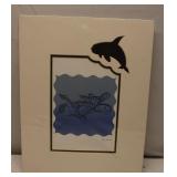 Northwest Coast Indigenous style print "Orcas"