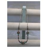 Southwest Sterling Silver Turquoise Necklace