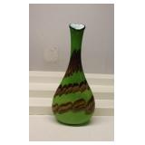 MCM Empoli Opaline Art Glass Vase Italian