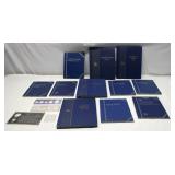 Empty Coin Collector Books / Cases Lot