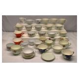 Vintage Porcelain Cups Lot