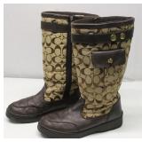 Coach Boots No Tag ( Used )
