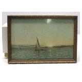 Antique Lithograph Amaldus Nielsen 8" x 12"