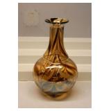 MCM Art Glass Vase 14" Tall
