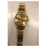 Vintage gold-tone Seiko Bell-Matic 4006-6049 Watch