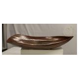 Mid Century Pottery Centerpiece Bowl