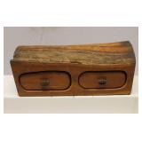 Wood Trinket Box Handcrafted