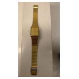 Vintage Seiko gold-tone quartz dress watch