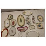 Vintage Porcelain Assorted Plates Lot