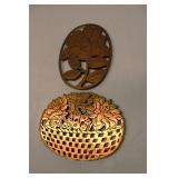 Copper Trivets set 2