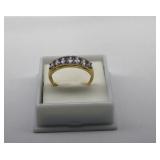 10K Gold Iolite Ring