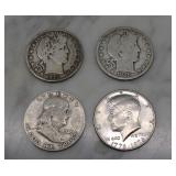 1915 s * 1949 * 1976 Half Dollar Coins