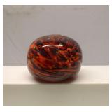 Mid Century Blown Art Glass Paperweight