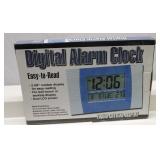 Digital LCD alarm clock