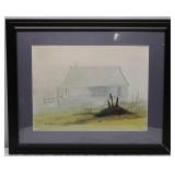 Watercolor painting by the artist Jim Graves