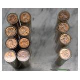 1958 & 1959 Un Circulated Pennies Lot