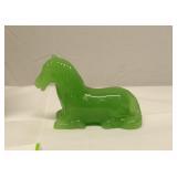Vintage Jade Carved Horse