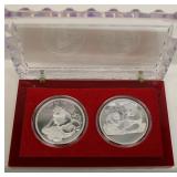 Chinese Panda silver proof ".999 Ag 1oz"