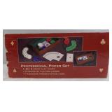 Vintage Macy's Professional Poker Set