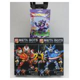 Meta Bots Punching Robots 2-in-1 Battle Kit & Lego
