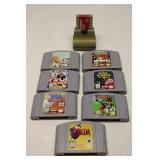 Nintendo 64 Games & Memory Card