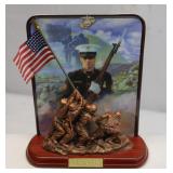 Bradford Exchange Iwo Jima Collectors Plaque
