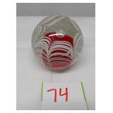 Vintage Art Glass Paperweight