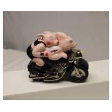 Motorcycle Hogs Salt And Pepper Shakers