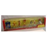 The NEW Teen Titans 7 Piece Figure Set