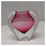 Vintage Blown Glass Paperweight 6"x 6.5"