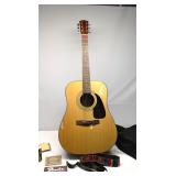Fender Acustic Guitar w Case & Accessories