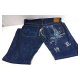 Evisu Heritage 'Kamikaze Phoenix' jeans