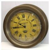 Brass Wall Clock