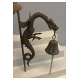 Cast Iron Dragon Bell