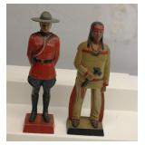Mid Century Canadian Plastic Souvenir Figures 2