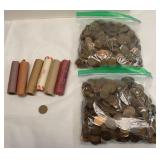 Vintage US Pennies 10.4 Pounds Lot