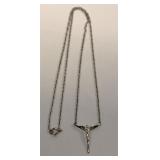 Sterling Silver Angle Pendant Necklace